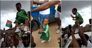 Meet Little girl at Peter Obi rally who was awarded scholarship from primary to university level