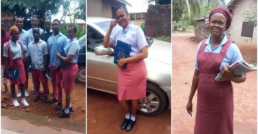 She wants to study law: Nigerian mom who returned to JSS 3 in 2018 finally graduates from secondary school