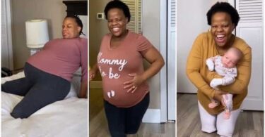 “Super Woman”: Physically Challenged Woman Shows Off Her Pregnancy and Baby, Video Goes Viral