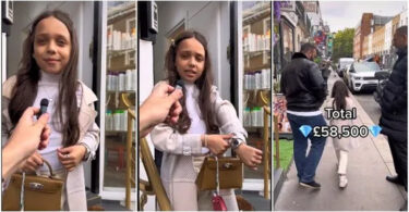 Billionaire’s daughter steps out in outfit worth over N20 million (Video)Billionaire’s daughter steps out in outfit worth over N20 million (Video)