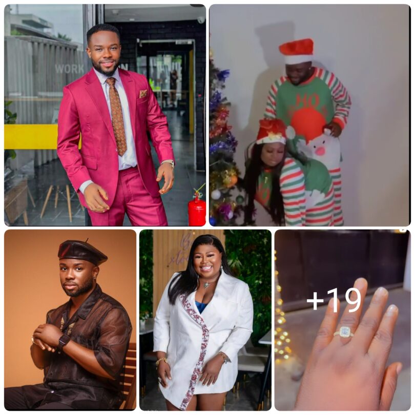 “My Daughter Is Officially Taken Today, I’m A Proud Father”– Ibrahim Yekini Excited As His Only Daughter Kemity Finally Got Engaged (Watch)