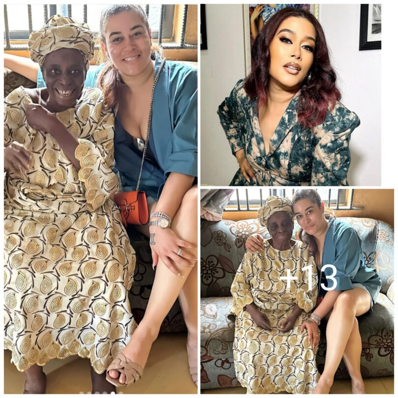 “Meet My Beautiful grandma Who Taught Me How To Speak Yoruba” Actress Adunni Ade Shares Cute Photos Grandmother (See Reaction)