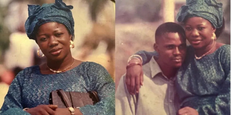 Actress Esther Kale shares throwback photos with her husband, actor Eniola Afeez