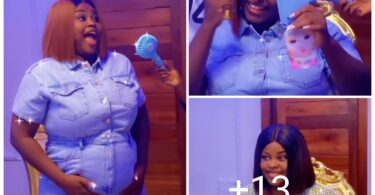 “So Fast, You are Already Pregnant for another Man ?? – Fans Question Damola Olatunji Ex Wife Bukola Arugba As She Revealed Her Pregnancy Bump Online (Watch) ‎