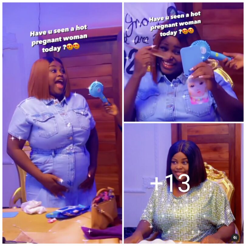 “So Fast, You are Already Pregnant for another Man ?? – Fans Question Damola Olatunji Ex Wife Bukola Arugba As She Revealed Her Pregnancy Bump Online (Watch) ‎