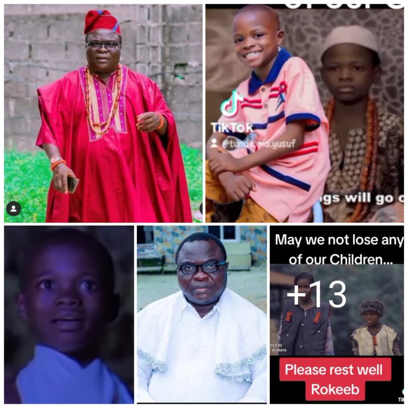 “My Hope Is Dashed, Dreams Dead”– Veteran Actor “Tunde Yussuf” Mourn The Death Of His Son Rokeeb Abidemi Who Is An Exceptional upcoming Actor But Passes Away Today