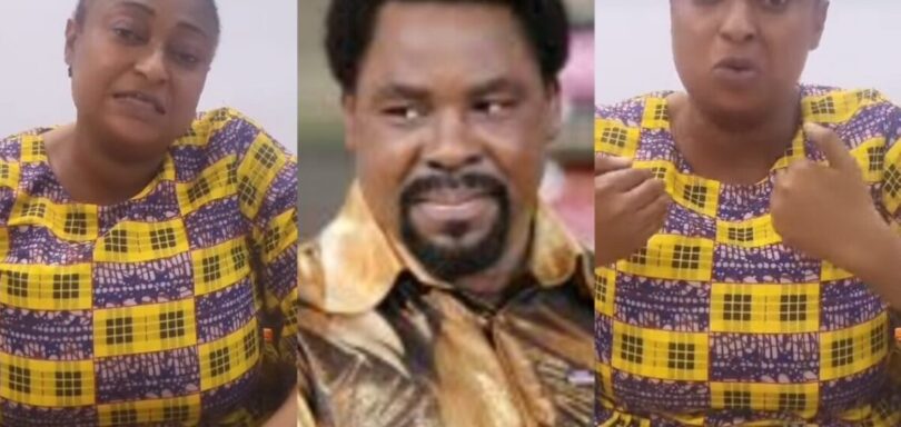 “See How late TB Joshua miraculously healed my daughter from Asthma” Ronke Oshodi recounts as she vouches for clergyman amid allegations (Video)