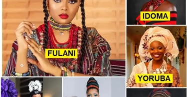 Kindly meet the Top 10 Tribes With The Most Beautiful Girls In Nigeria With Their Cultural Dress (Photos )