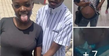 “Please Wish Me A Safe Deelivery” — 14 Years-Old Girl Request As She Poses With Her 12 Years-Old Lover (Photos)