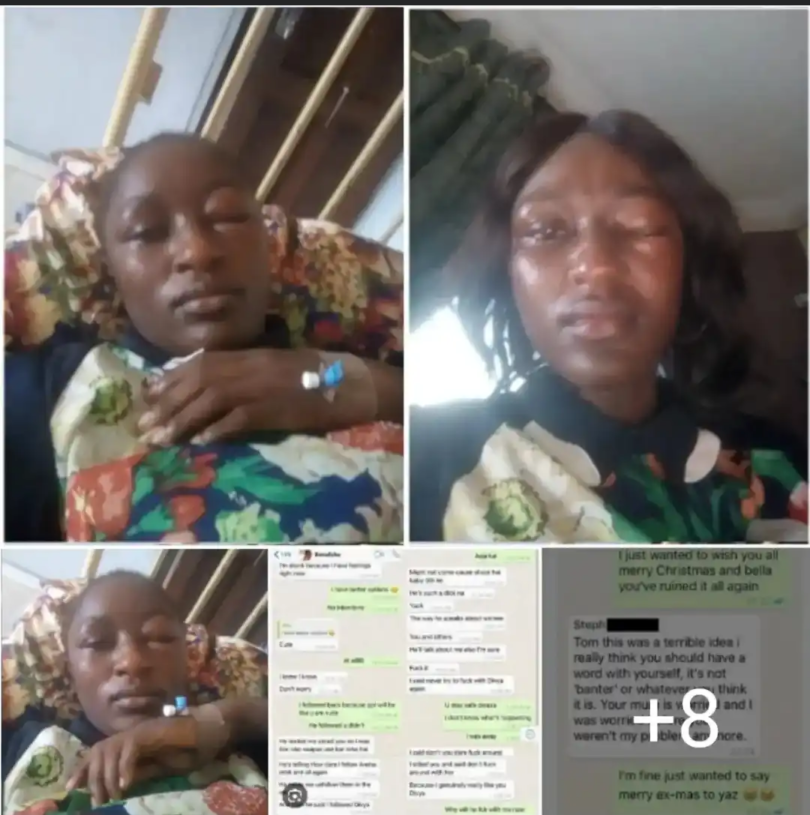 See What My Husband did to me just because i checked his WhatsApp chat and discovered he is now dating a young girl living in our street(Photos) ‎ ‎