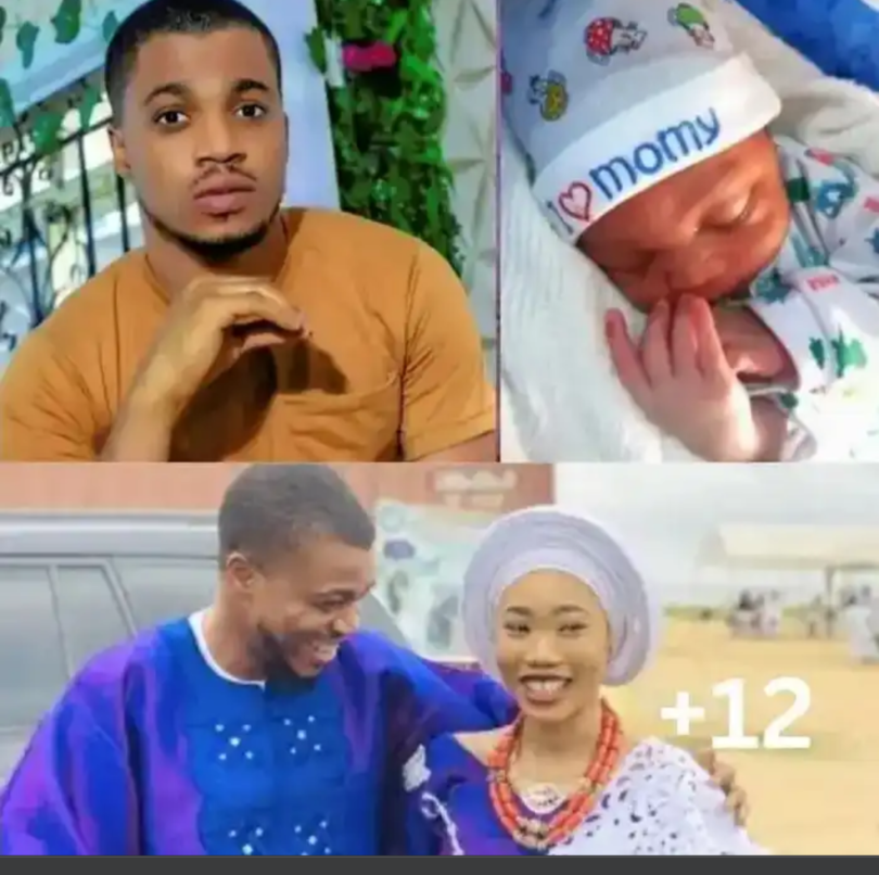 Tear Of Joy Can’t Stop Flowing After Five Miscarriage and Three Fail ivf God Did It”– Nollywood Actor Akeem Adeyemi Says As He Welcome A Bouncing Baby Boy With His Wife (Watch) ‎