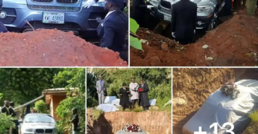 Reactions As Nigerian Billionaire Buries His Father In A Bmw SUV Worth 20Million Naira ‘₦20,000,000’ ‎(Video)