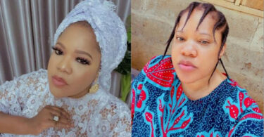 Toyin Abraham Shows Off Her Natural Hair With No Make Up (Photo)