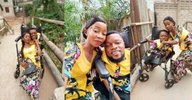 Differently-abled man and his partner get engaged (Photos)