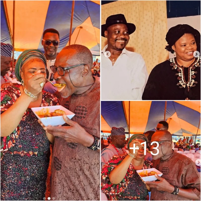 ''Please Feed Your Husband With better Amala oo'' Reaction Troll As Veteran Actress Peju Ogunmola Celebrate Husband