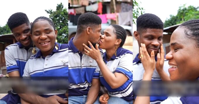 “I wish i can see My Husband and my baby’s face” – Blind Nigerian Woman Who Married A Blind Man Reveals (Photos)