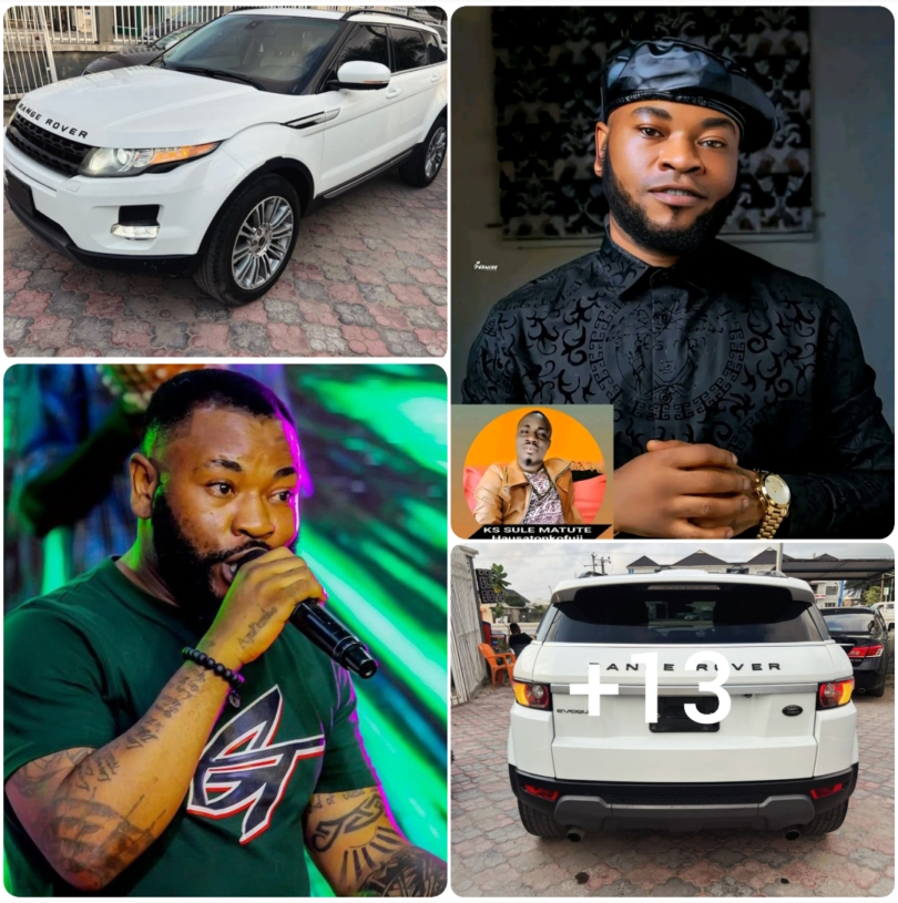 Congratulations. Pour In For Fuji Singer, Shanko Rasheed As He Acquire Brans New Range Rover Geep (Photos)