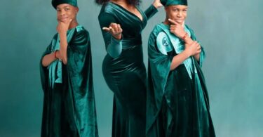 “Happy Birthday Ejire Mi” – London Based Nollywood Actress, Taiwo Aromokun Celebrate Her Twins As They Clock 10years Old (Photos)