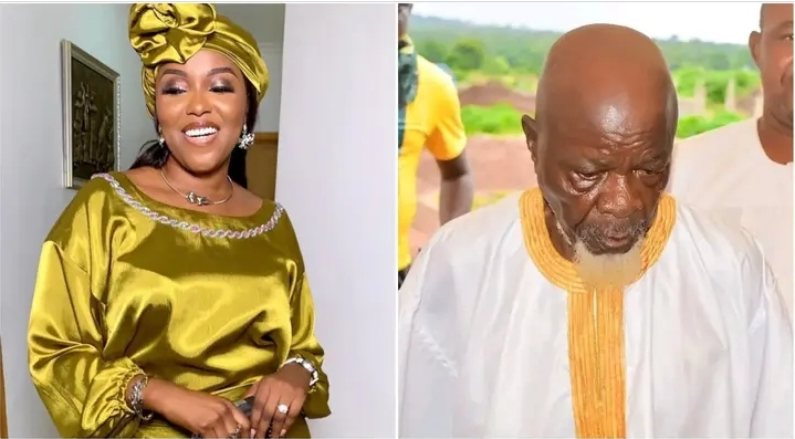 “I Tap Into The Grace of Long Life” Actress Biola Bayo Says As She surprise Veteran Actor, Charles Olumo with cash gift on his 100th Birthday (Video)