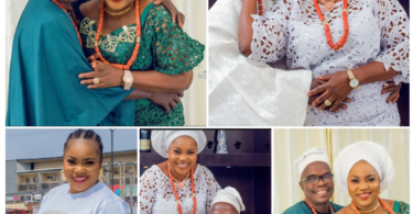 Nollywood Actress Bose Akinola Celebrates Her Husband 60th birthday and their 30th wedding anniversary Today (Photos)