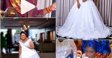 Actress Funke Etti releases wedding photos To Mark 45Th Birthday Weeks After She Welcomes Triplets. Happy Birthday To Her
