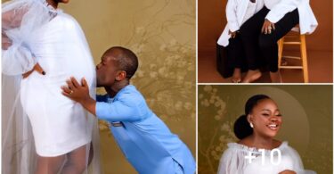 Congratulatory messages pour in as actor Nkubi and wife welcome first child (photos)