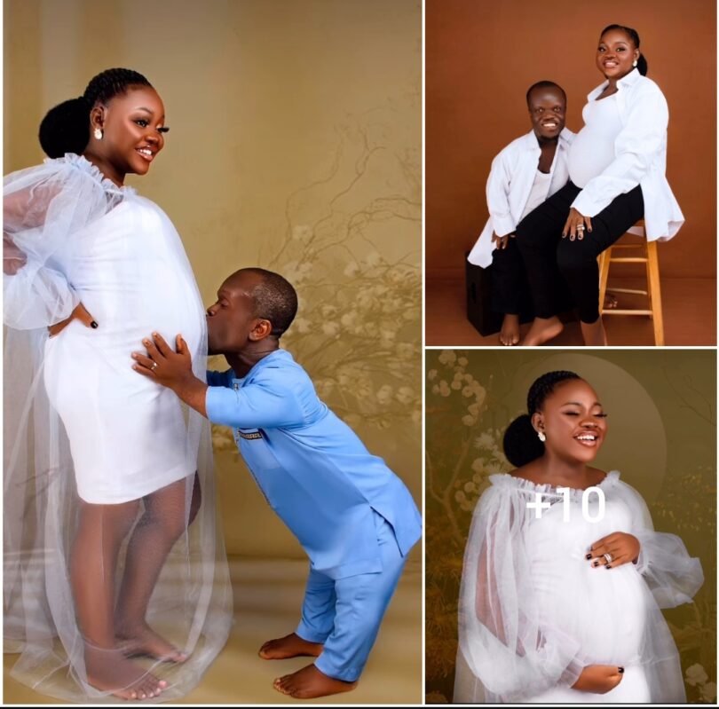 Congratulatory messages pour in as actor Nkubi and wife welcome first child (photos)