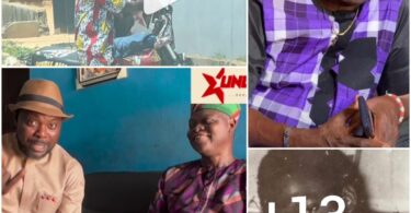 “Ha, This Man Is Trying He Did Not Even Come Online For Anything”– Fans Unhappy As Veteran Actor Big Abass Who Has Been Acting For 53years Still Climbing Bike Around As Kunle Afod Visit Him