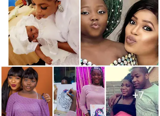“I had you in my 30s when I thought I wouldn’t be able to have my own child” – Actress Kemi Afolabi emotionally reflects on daughter’s birth (photos) ‎