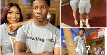 “I thank God for bringing you my way, I hope you love your gift”-Doris Simeon celebrates son as he turns 16 today