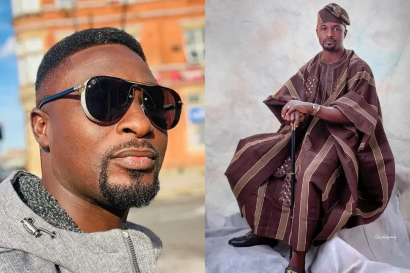 Actor Adeniyi Johnson asks, “Is it normal for a man to wash his partner’s pants?” and online users respond.