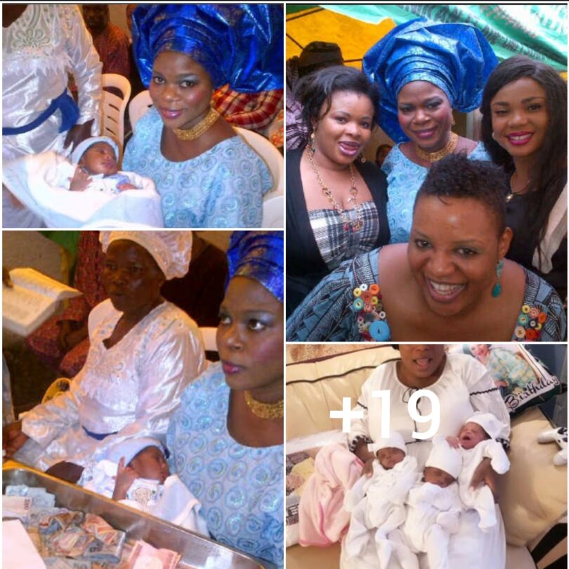 “The Journey Was Not Easy But I Thank God, Call Me Iya Ibeta”- Funke Etti Welcome New Born Baby “Triplet” (See Photos)