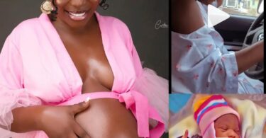 “Yes I Drove Myself To The Hospital When I was even in Labor Pain” – Actress Bello Ojumola Narrate Her Child Birth Experience, Shares Video ‎