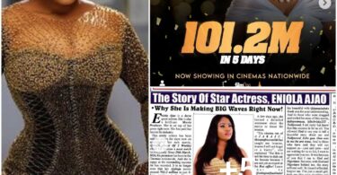 “You Are Taking The Lead Now, You Will Celebrate 1Billion Soon”– Congratulations Pour In As Eniola Ajao Break Record By Making Over 101.2Million In Just 5days