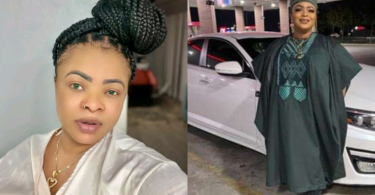 You are the most beautiful woman in Nollywood”- Reactions as Dayo Amusa steps in Agbada outfit