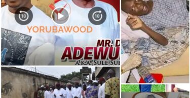 Agbala Gabriel speaks on the burial arrangement of veteran actor Baba Suebebe