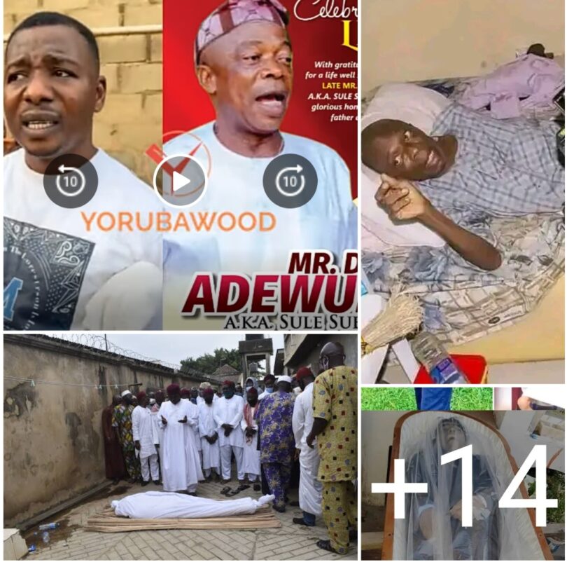 Agbala Gabriel speaks on the burial arrangement of veteran actor Baba Suebebe
