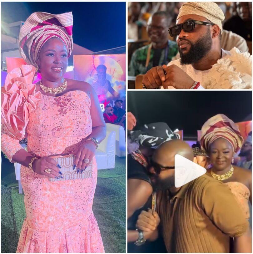 Bukola Arugba Reaction As He Meet Damola Olatunji At Odunlade Adekola Movie Premiere Stirs Massive Reaction Online (Watch)