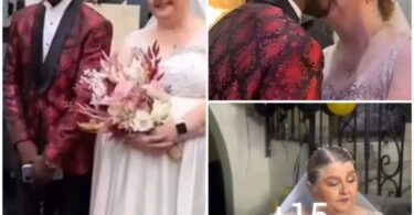 Trending Video Of A 23yr Old Nigerian Big Boy With His 61yr Old American Lover As They Tie The Knot In Lagos